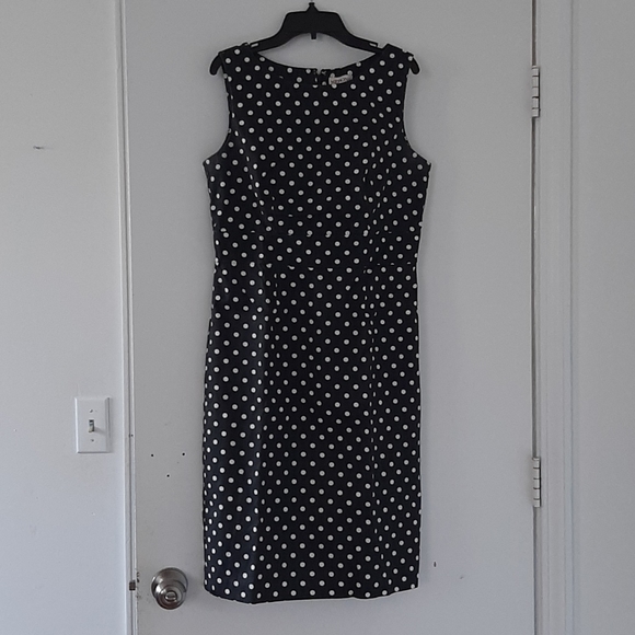 Merona Dresses & Skirts - merona vintage polka dot cocktail dress size 8
